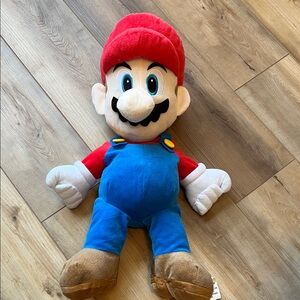 Nintendo Mario Plush Toy - Red, Blue, Brown